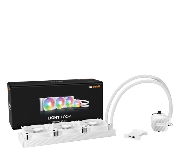 be quiet! Light Loop 360mm White 3x120mm - 1279159 - zdjęcie 4